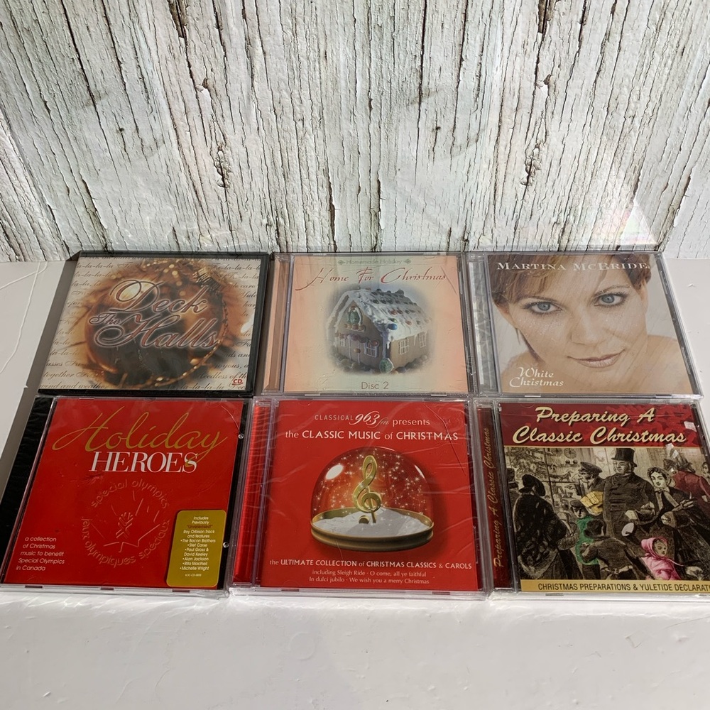 Christmas Music CD Collection Lot of 6 cd’s